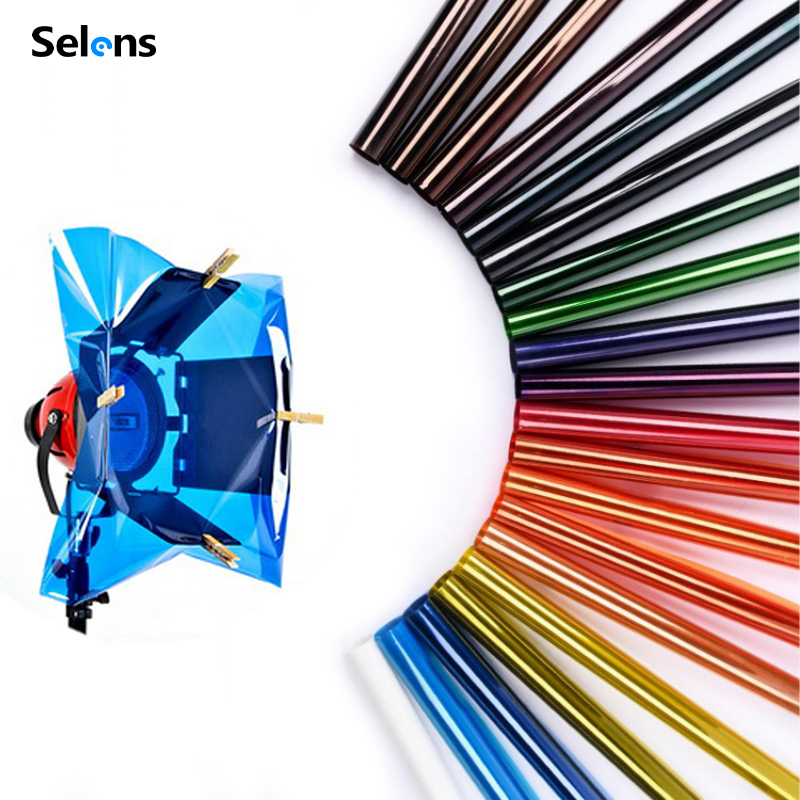 Selens 14 Colors 40*50cm Filte - Photography Umbrella Lighting Kit recension och pris