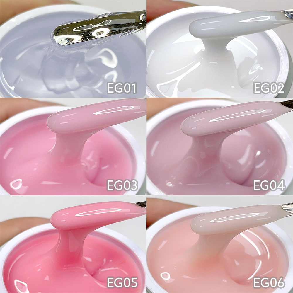 CANNI 28g 12Pcs Nail Extension - Coloured Gel Set recension och pris